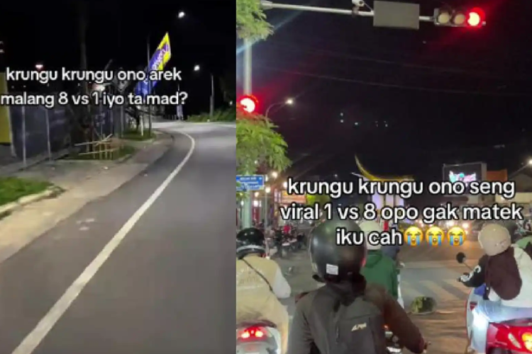 Link Video Malang 8 Vs 1 Viral di TikTok, Video Full Durasi No Sensor Jadi Buruan Warganet!