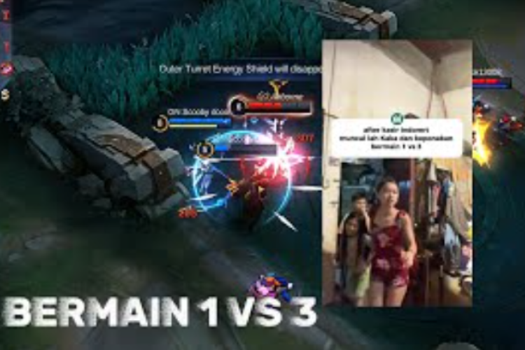 VIRAL! 1 VS 3 Video Full Durasi HD No Sensor, Isinya Bikin Heboh Warganet! 