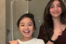 VIRAL! Video Penampakan Vicky Alaydrus Joget Bersama Anak, Netizen Salfok Sosok Wanita Baju Putih di Belakang